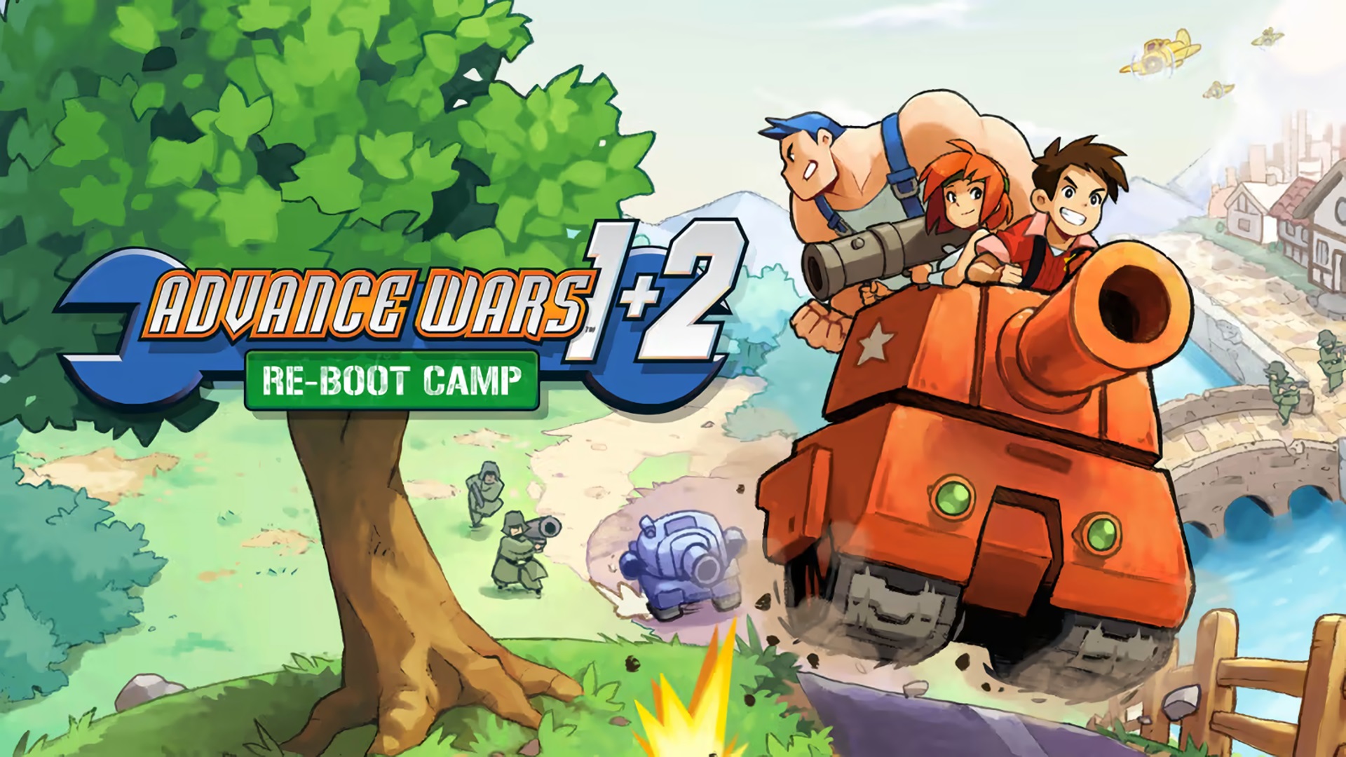 portada de Advance Wars 1+2: Re-Boot Camp