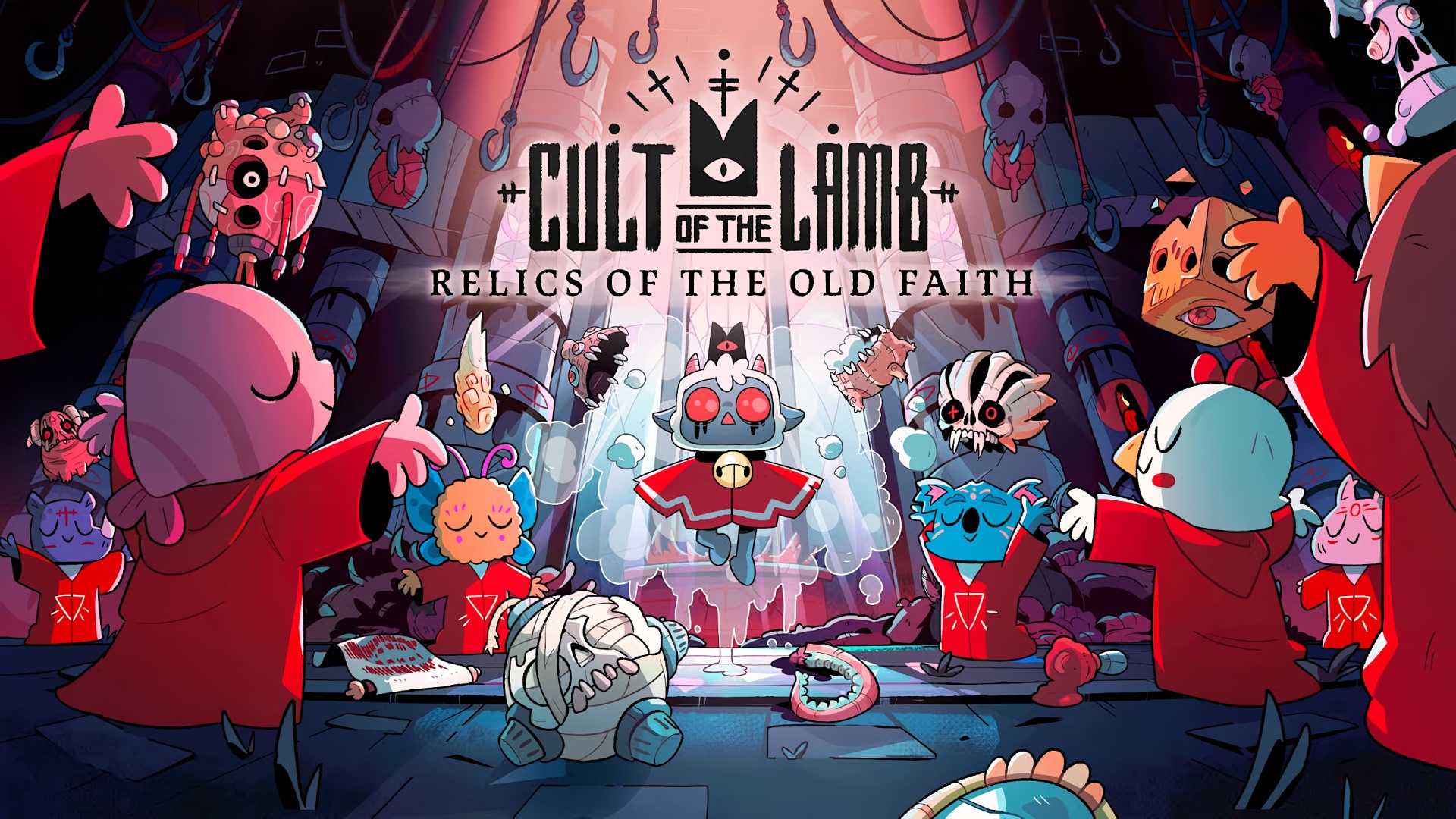 portada de Cult of The Lamb Relics of the Old Faith