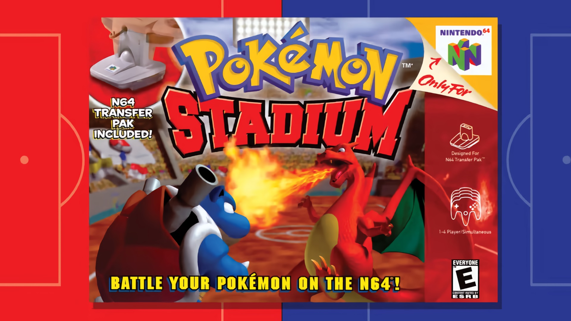 portada del videojuego Pokemon Stadium