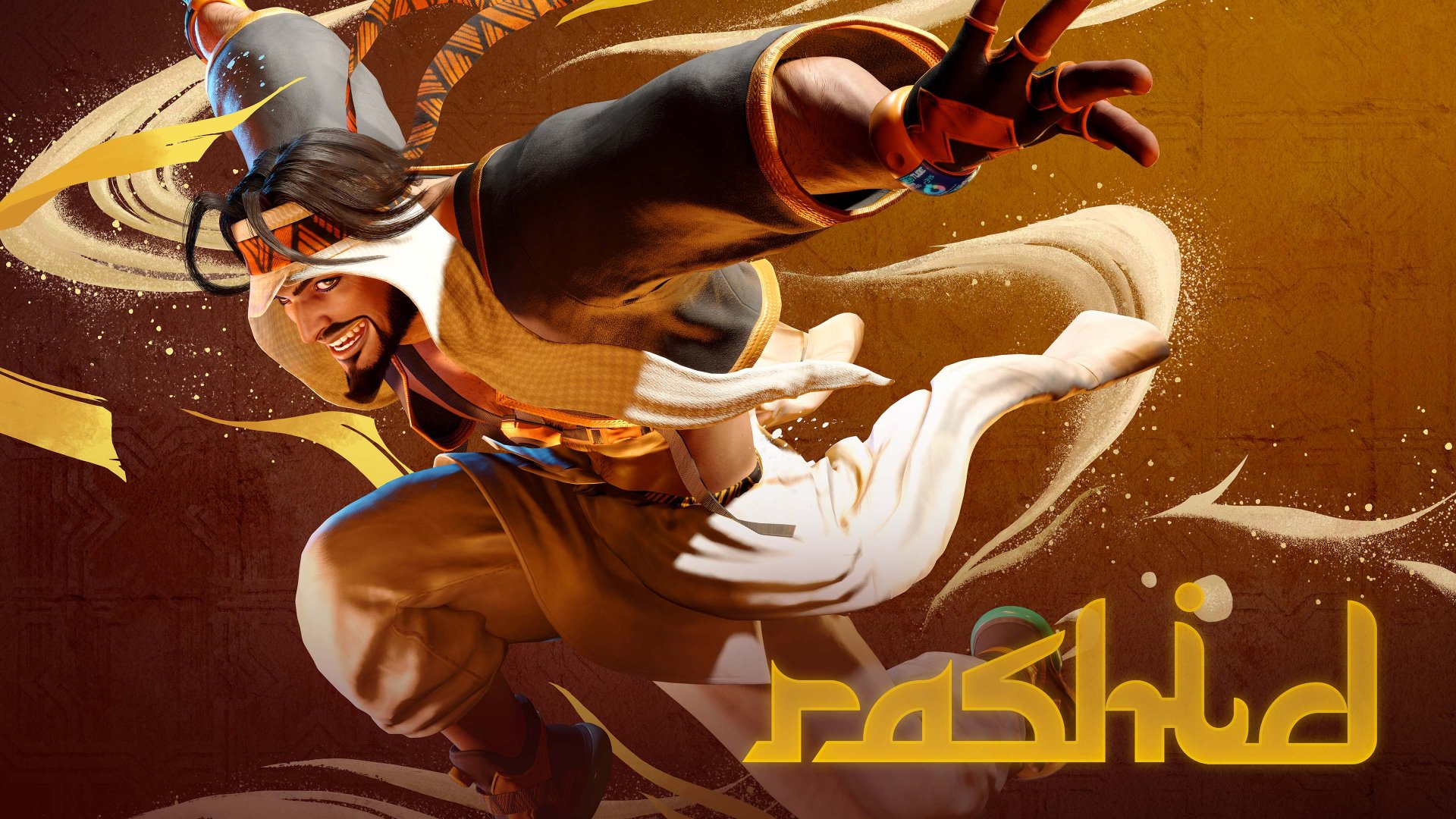 portada de Street Fighter 6 Rashid