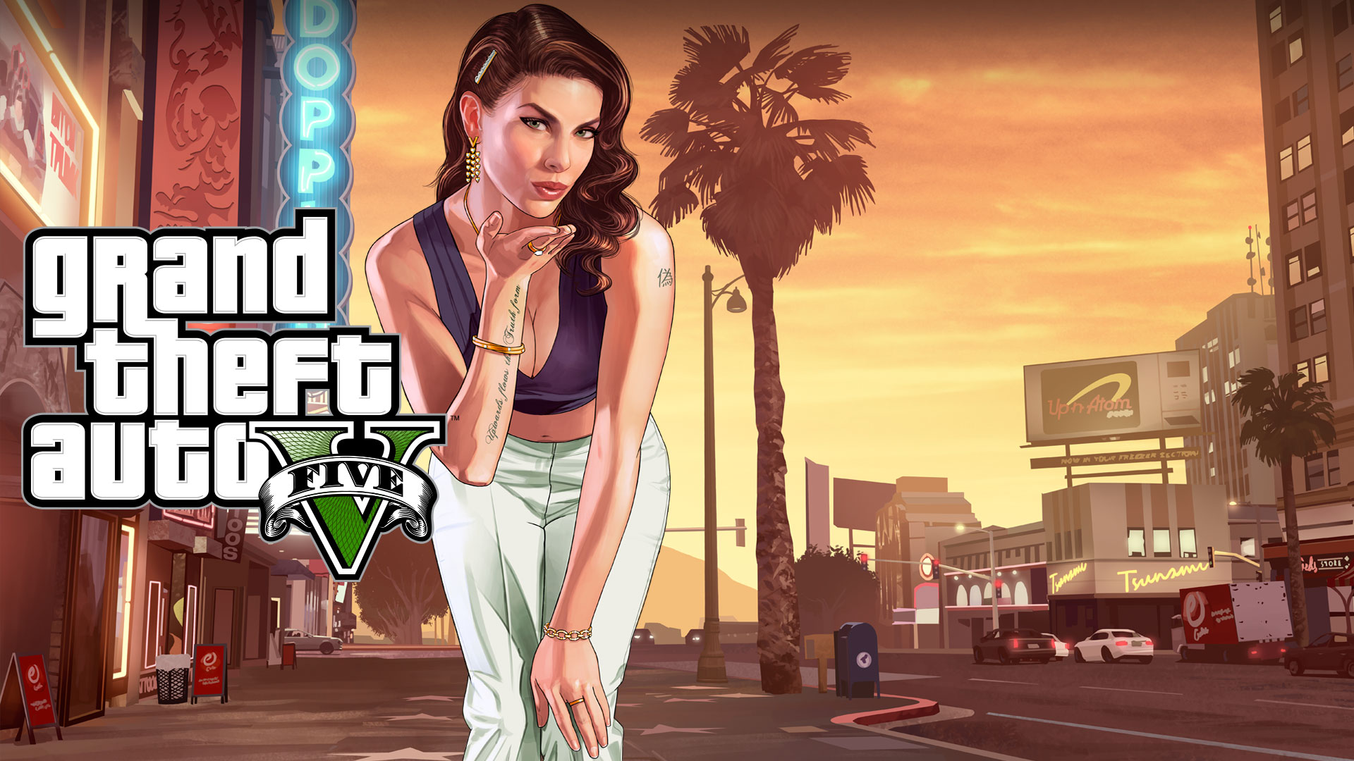 portada de Grand Theft Auto V