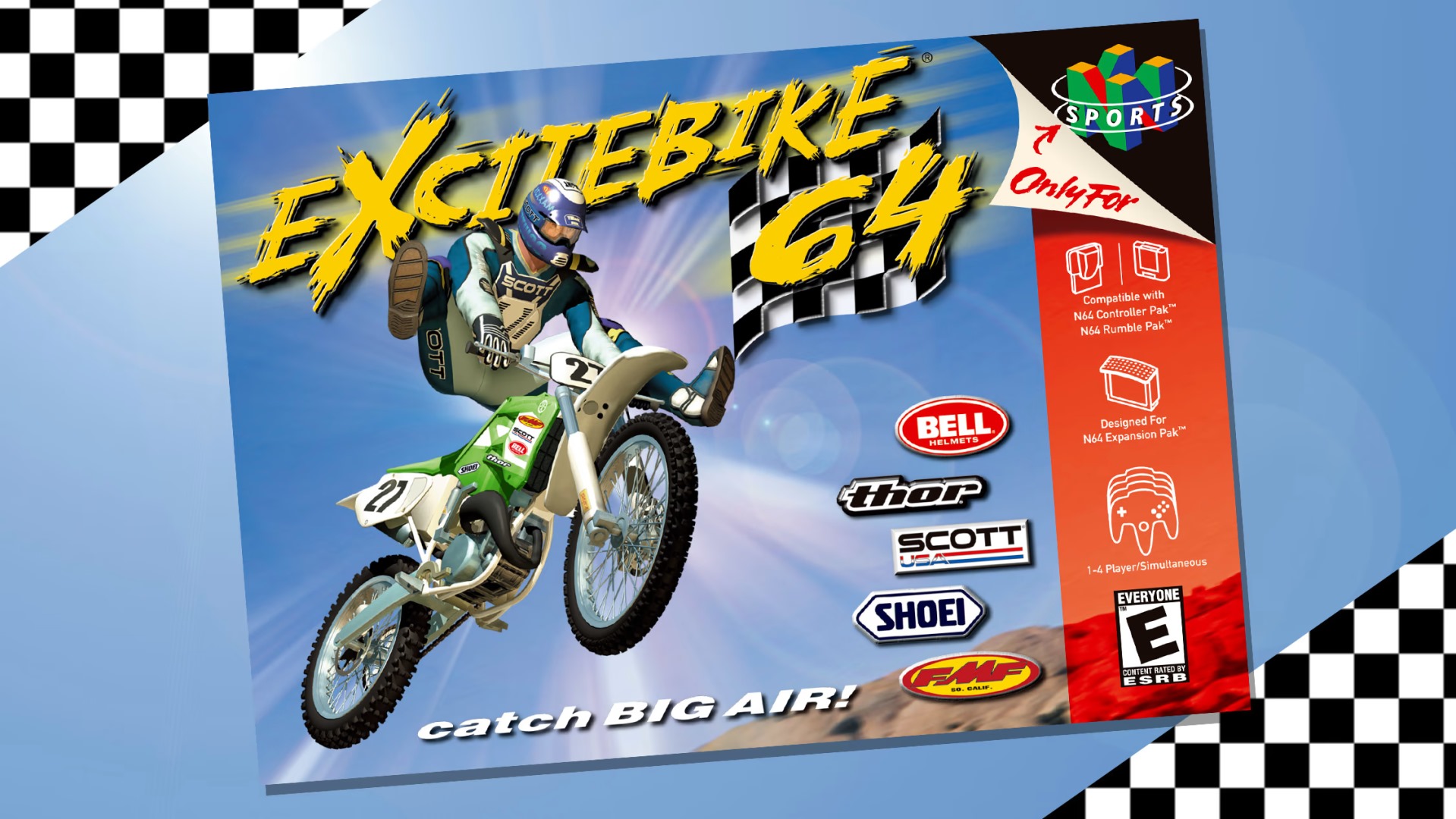 portada de Excitebike 64