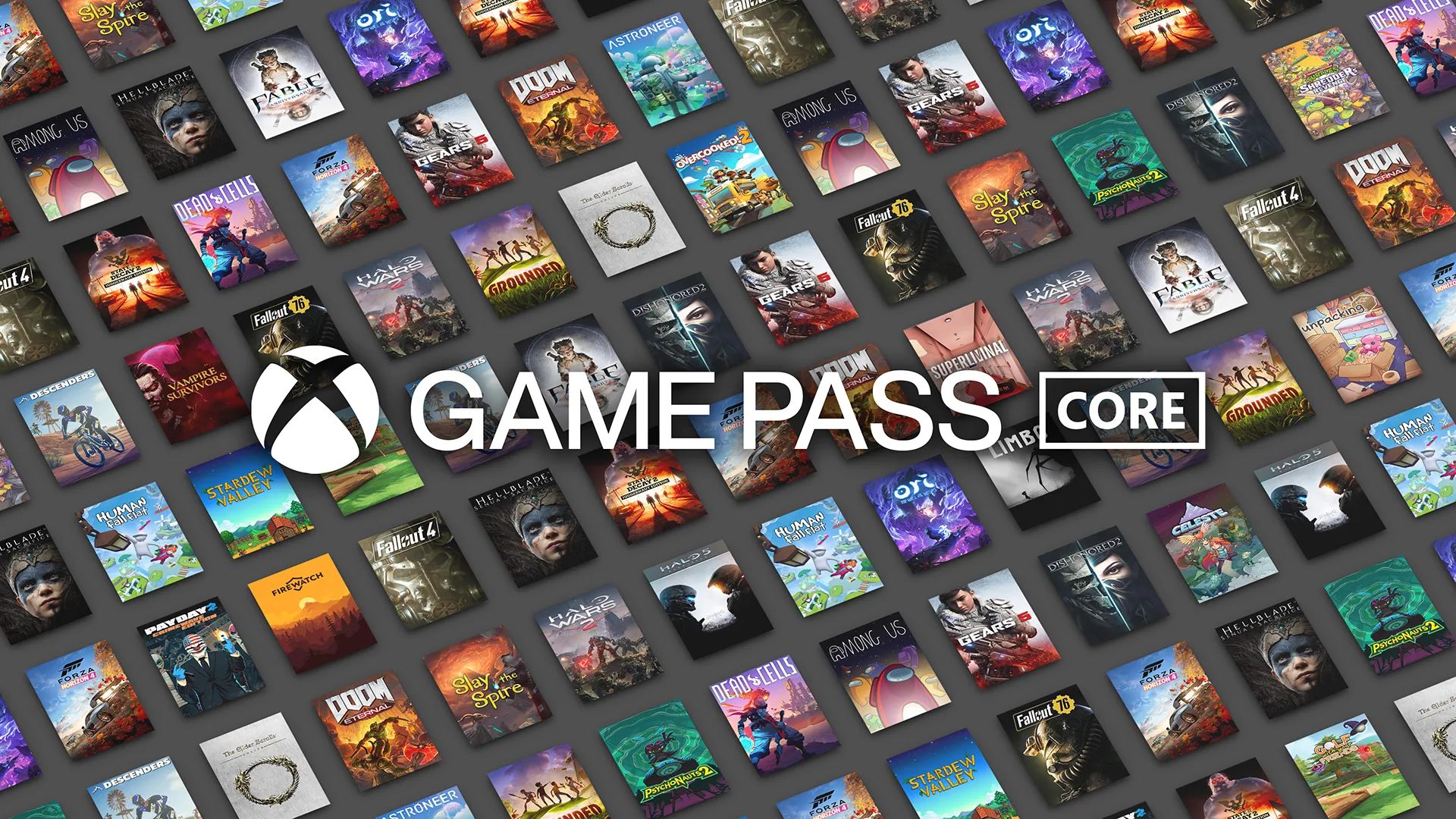 portada de Xbox Game Pass Core