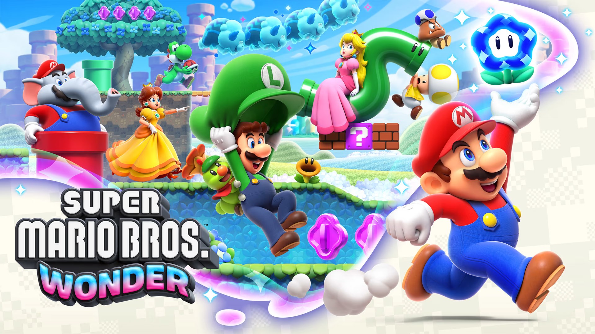 portada de Super Mario Bros. Wonder