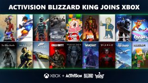 Activision, Blizzard, King, Xbox