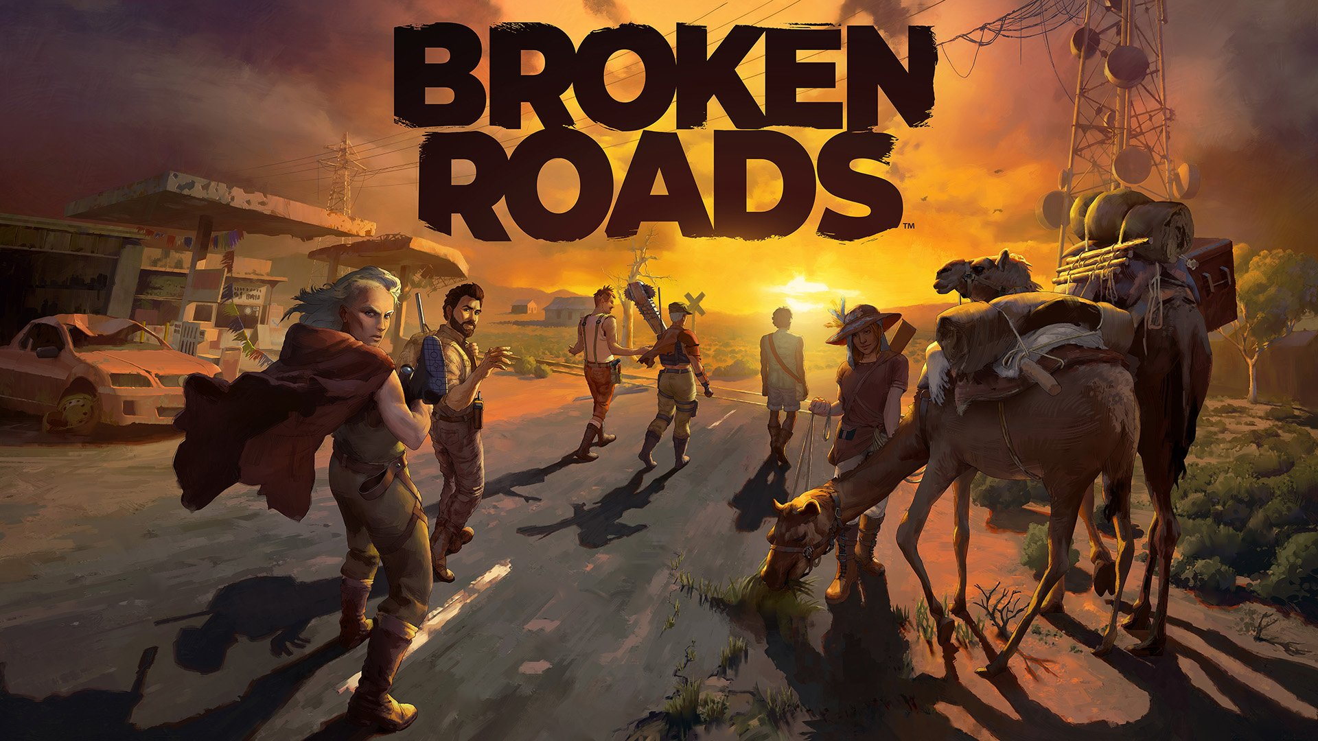 portada de Broken Roads