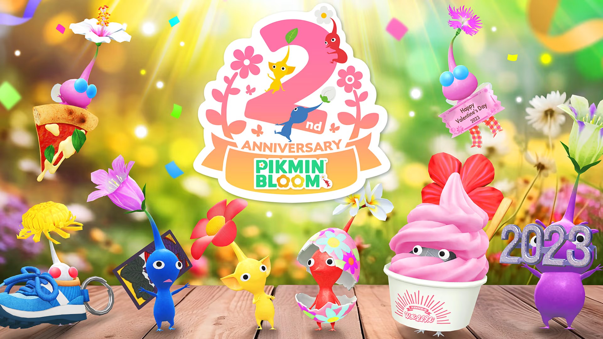 portada de Pikmin Bloom Segundo Aniversario