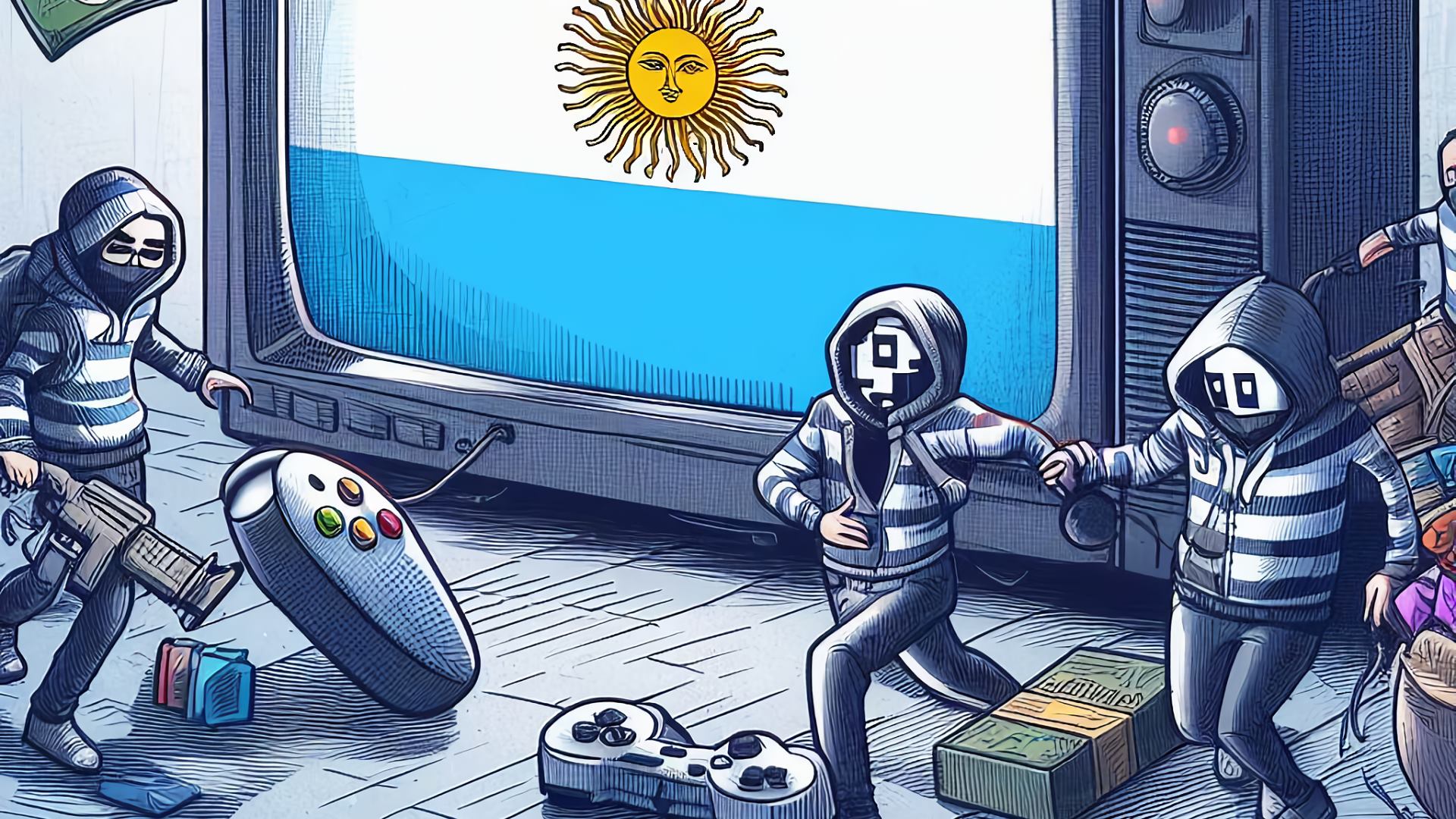 piratería en Argentina