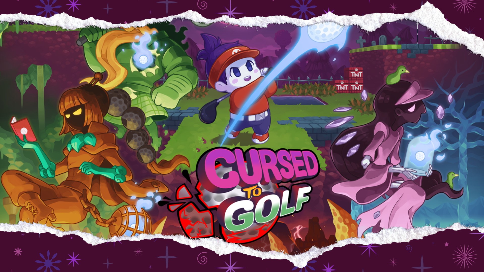 portada de Cursed to Golf