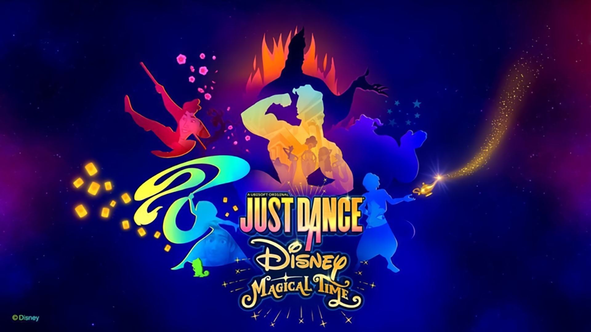 portada de Just Dance 2024 - Disney Magical Time Season